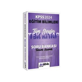HocaWebde - 2024 KPSS Eğitim Bilimleri Tüm Dersler Tamamı Çözümlü Tek Kitap Soru Bankası