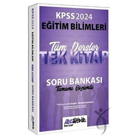 HocaWebde - 2024 KPSS Eğitim Bilimleri Tüm Dersler Tamamı Çözümlü Tek Kitap Soru Bankası