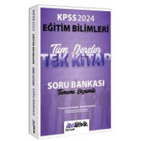 HocaWebde - 2024 KPSS Eğitim Bilimleri Tüm Dersler Tamamı Çözümlü Tek Kitap Soru Bankası