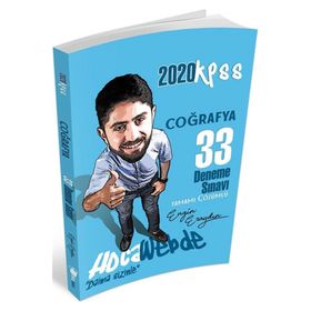 Hocawebde Yayınları 2020 KPSS Coğrafya 33 Deneme