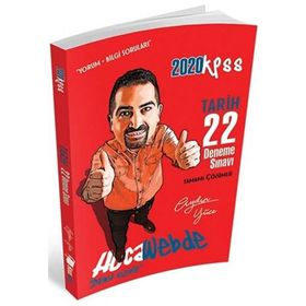 Hocawebde Yayınları 2020 KPSS Tarih Tamamı Çözümlü 22 Deneme