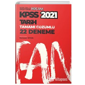 Hocawebde Yayınları 2020 KPSS Tarih Tamamı Çözümlü 22 Deneme