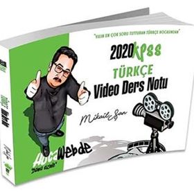 Hocawebde Yayınları 2020 KPSS Türkçe Video Ders Notu