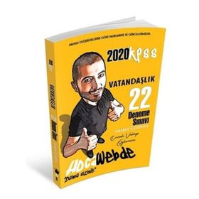 HocaWebde Yayınları 2020 KPSS Vatandaşlık 22 Deneme