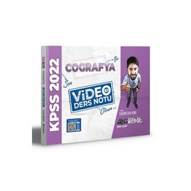 HocaWebde Yayınları 2022 KPSS Coğrafya Video Ders Notu