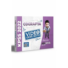 HocaWebde Yayınları 2022 KPSS Coğrafya Video Ders Notu