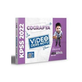 HocaWebde Yayınları 2022 KPSS Coğrafya Video Ders Notu