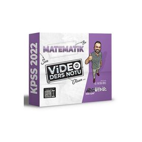 HocaWebde Yayınları 2022 KPSS Matematik Video Ders Notu
