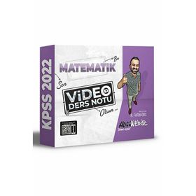 HocaWebde Yayınları 2022 KPSS Matematik Video Ders Notu