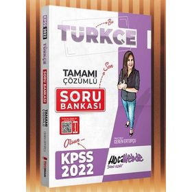 HocaWebde Yayınları 2022 KPSS Türkçe Tamamı Çözümlü Soru Bankası