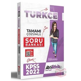 HocaWebde Yayınları 2022 KPSS Türkçe Tamamı Çözümlü Soru Bankası