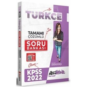 HocaWebde Yayınları 2022 KPSS Türkçe Tamamı Çözümlü Soru Bankası