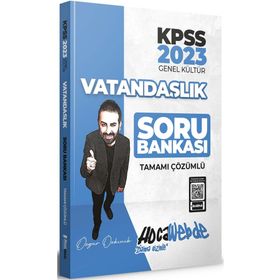 Hocawebde Yayınları 2023 Kpss Vatandaşlık Tamamı Çözümlü Soru Bankası
