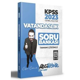 Hocawebde Yayınları 2023 Kpss Vatandaşlık Tamamı Çözümlü Soru Bankası
