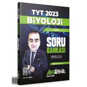 HocaWebde Yayınları 2023 TYT Biyoloji Tamamı Video Çözümlü Soru Bankası