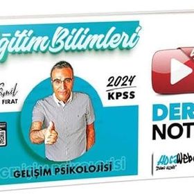 HocaWebde Yayınları - 2024 KPSS Eğitim Bilimleri Gelişim Video Ders Notu