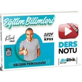 HocaWebde Yayınları - 2024 KPSS Eğitim Bilimleri Gelişim Video Ders Notu