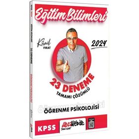 HocaWebde Yayınları 2024 KPSS Eğitim Bilimleri Öğrenme Psikolojisi Tamamı Çözümlü 23 Deneme