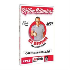 HocaWebde Yayınları 2024 KPSS Eğitim Bilimleri Öğrenme Psikolojisi Tamamı Çözümlü 23 Deneme