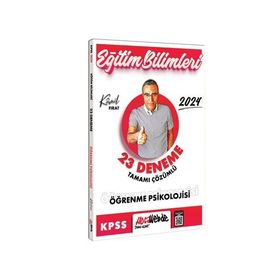 HocaWebde Yayınları 2024 KPSS Eğitim Bilimleri Öğrenme Psikolojisi Tamamı Çözümlü 23 Deneme