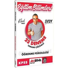 HocaWebde Yayınları 2024 KPSS Eğitim Bilimleri Öğrenme Psikolojisi Tamamı Çözümlü 23 Deneme