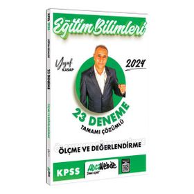 HocaWebde Yayınları 2024 KPSS Eğitim Bilimleri Ölçme ve Değerlendirme Tamamı Çözümlü 23 Deneme