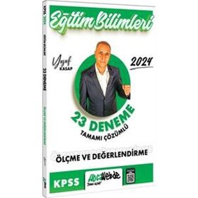 HocaWebde Yayınları 2024 KPSS Eğitim Bilimleri Ölçme ve Değerlendirme Tamamı Çözümlü 23 Deneme