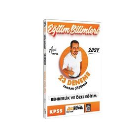 HocaWebde Yayınları 2024 KPSS Eğitim Bilimleri Rehberlik ve Özel Eğitim Tamamı Çözümlü 23 Deneme