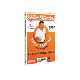 Hocawebde Yayınları 2024 KPSS Eğitim Bilimleri Rehberlik ve Özel Eğitim Tamamı Çözümlü Soru Bankası