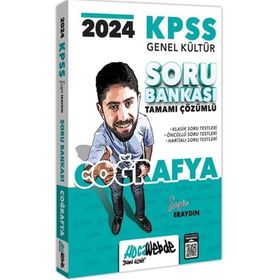 Hocawebde Yayınları 2024 KPSS Genel Kültür Coğrafya Tamamı Çözümlü Soru Bankası