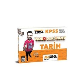 HocaWebde Yayınları - 2024 KPSS Genel Kültür Tarih Video Ders Notu