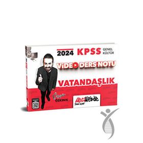 HocaWebde Yayınları - 2024 KPSS Genel Kültür Vatandaşlık Video Ders Notu