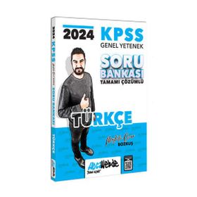 Hocawebde Yayınları 2024 KPSS Genel Yetenek Türkçe Tamamı Çözümlü Soru Bankası