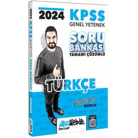 Hocawebde Yayınları 2024 KPSS Genel Yetenek Türkçe Tamamı Çözümlü Soru Bankası