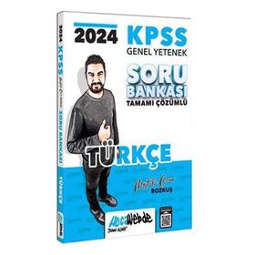 Hocawebde Yayınları 2024 KPSS Genel Yetenek Türkçe Tamamı Çözümlü Soru Bankası