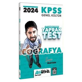 HocaWebde Yayınları - 2024 KPSS GK Coğrafya Yaprak Test
