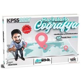 HocaWebde Yayınları - 2024 KPSS Haritalarla Coğrafya