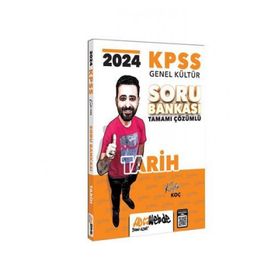 HocaWebde Yayınları 2024 KPSS Tarih Tamamı Çözümlü Soru Bankası