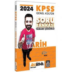 HocaWebde Yayınları 2024 KPSS Tarih Tamamı Çözümlü Soru Bankası