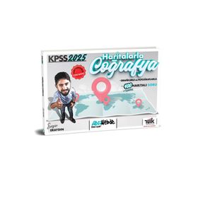 HocaWebde Yayınları - 2025 KPSS Haritalarla Coğrafya