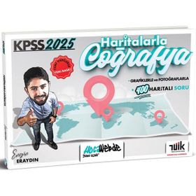 HocaWebde Yayınları - 2025 KPSS Haritalarla Coğrafya