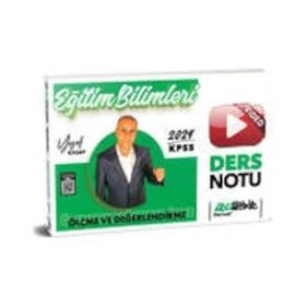 Hocawebde Yayınları KPSS Eğitim Bilimleri Ölçme ve Değerlendirme Video Ders Notu