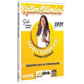 Hocawebde Yayınları Yayınları 2024 KPSS Eğitim Bilimleri Öğretim İlke ve Yöntemleri Tamamı Çözümlü Soru Bankası