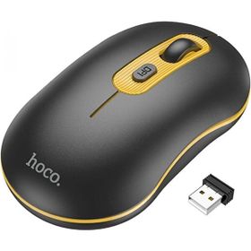 Hoco GM21 Platinium 1600 DPI 2.4 G Siyah Bluetooth Kablosuz Optik Mouse
