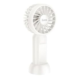 Hoco HX60 Nimble Beyaz El Tipi ve Masaüstü Soğutucu Fan