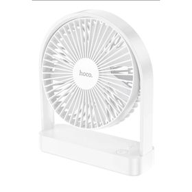 Hoco HX65 Beyaz Ultra Ince Masaüstü Soğutucu Fan