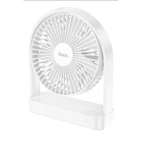 Hoco HX65 Beyaz Ultra Ince Masaüstü Soğutucu Fan
