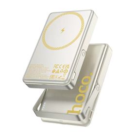 Hoco Q36A Sunlight 10.000 mAh 20W Type-C ve 10W Gold Kablosuz Powerbank