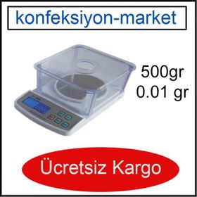 Hodbehod Fanuslu Elektronik Dijital Göstergeli 500 gr Terazi