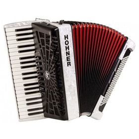 Hohner A16812 Bravo III 120 White Pearl Akordiyon